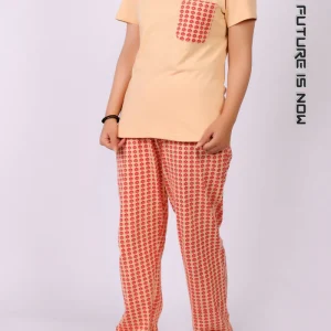 Pocket Half Sleeve Nightsuit