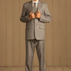 Grey Suiting for Boys