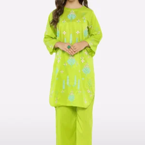 Light Green Embroidered Teens 2PC