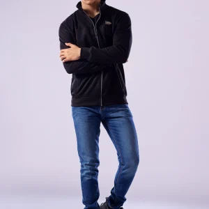 Black Suede Upper Jacket