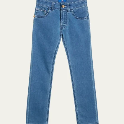 Boy’s Straight Leg Denim Jeans, Size 6-14