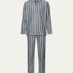 Men's Cozy Comfort Flannel Long Pajama Set