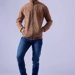 Stone Suede Upper Jacket