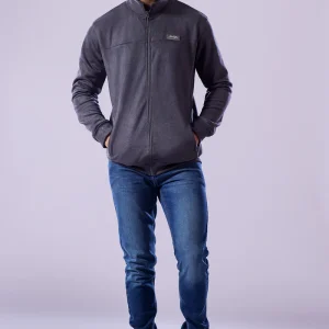 Grey Suede Upper Jacket